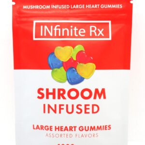 Infused Large Heart Gummies